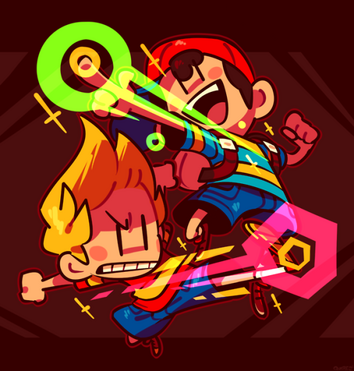 ness & lucas by qugre